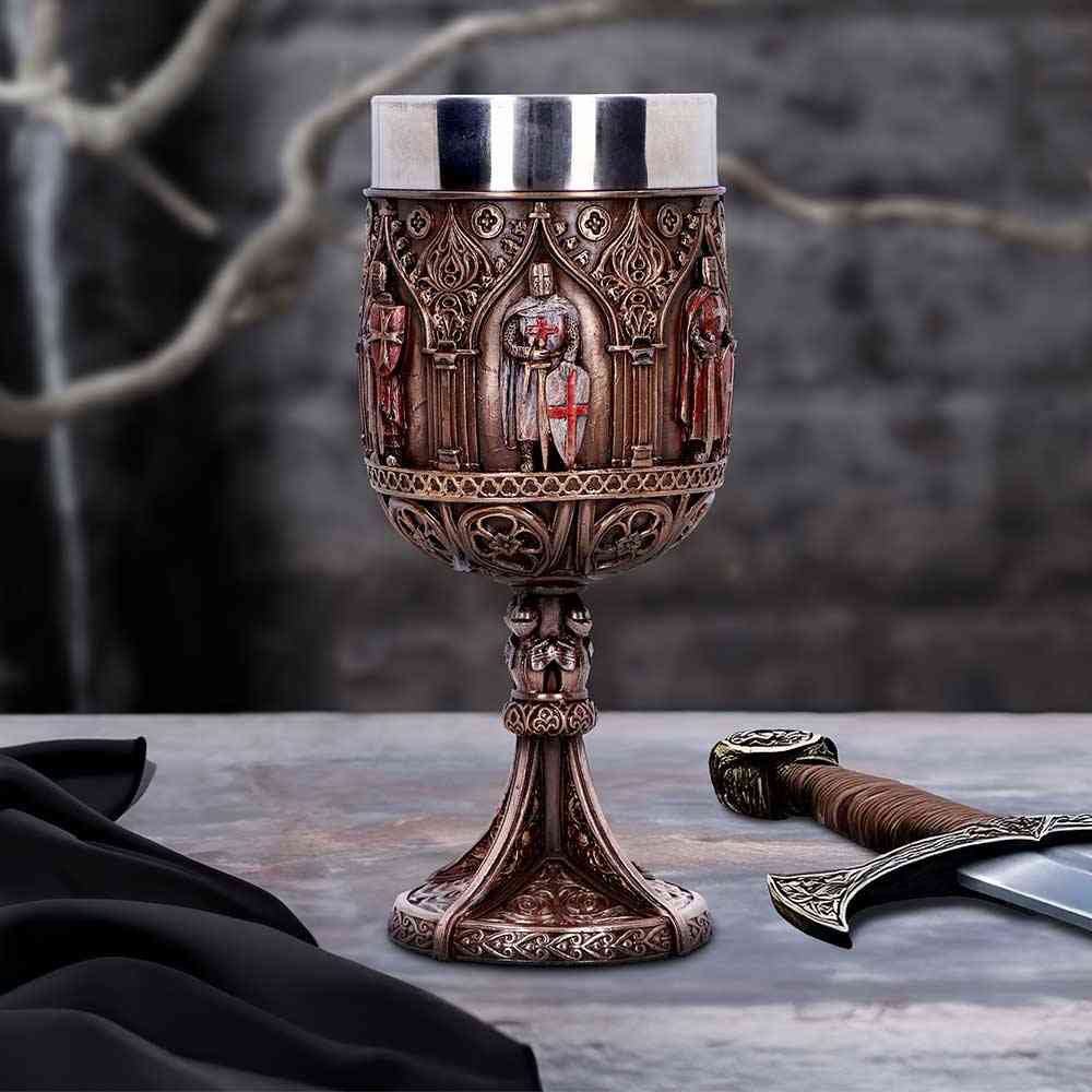 Nemesis Now - Knights Templar Kelch - Mehrfarben